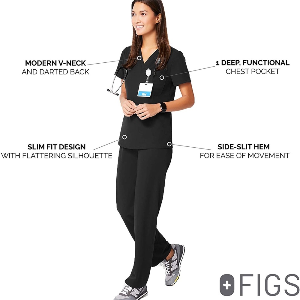 FIGS Catarina™ One-Pocket Scrub Top